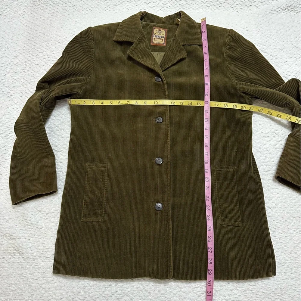 Vintage Prés de Chamonix Cotton Corduroy Shirt Jacket Women’s Size M - Picture 6 of 9